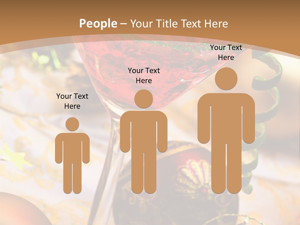 Gin Liqueur Juice PowerPoint Template