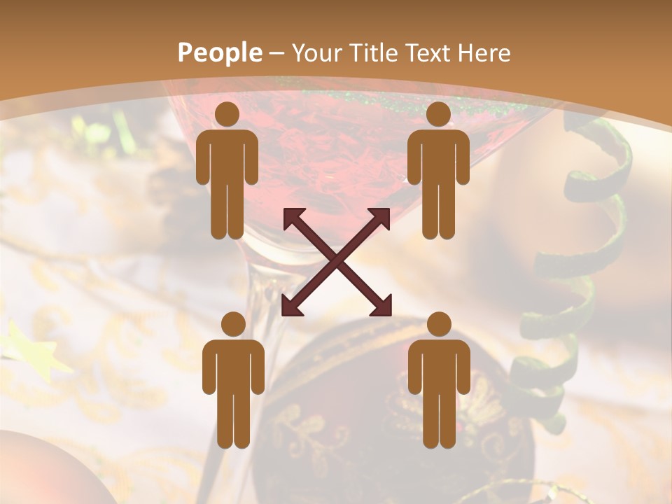 Gin Liqueur Juice PowerPoint Template