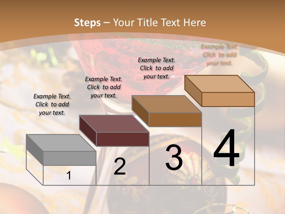 Gin Liqueur Juice PowerPoint Template