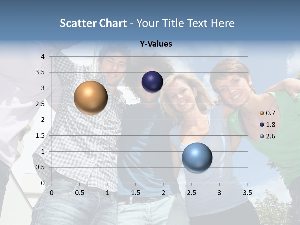 A Group Of People Standing Next To Each Other PowerPoint Template