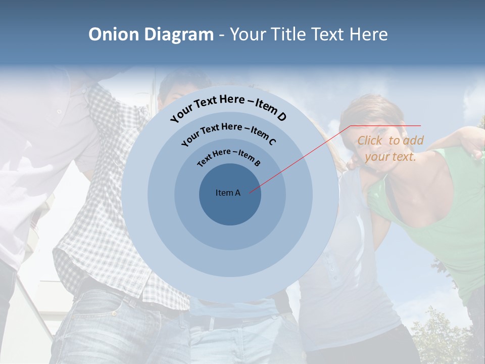 A Group Of People Standing Next To Each Other PowerPoint Template