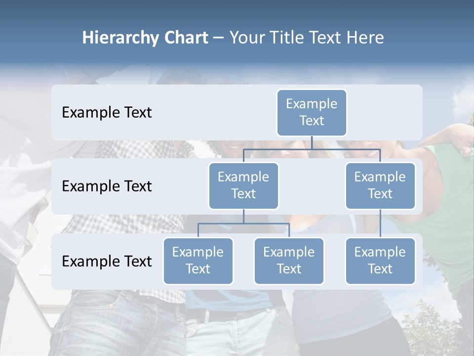 A Group Of People Standing Next To Each Other PowerPoint Template