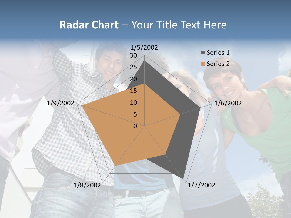 A Group Of People Standing Next To Each Other PowerPoint Template