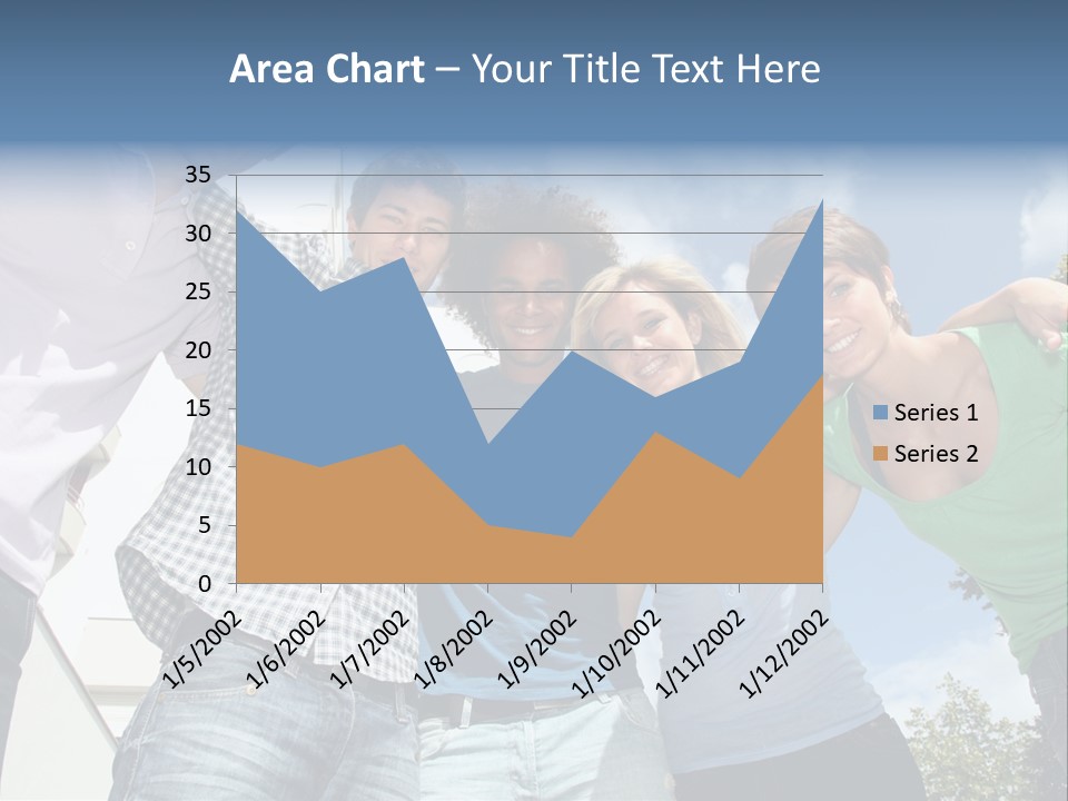 A Group Of People Standing Next To Each Other PowerPoint Template