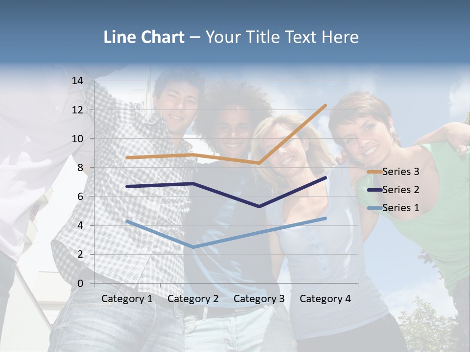 A Group Of People Standing Next To Each Other PowerPoint Template
