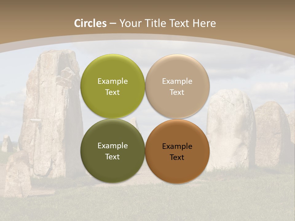 Travelling Meadow Outdoors PowerPoint Template