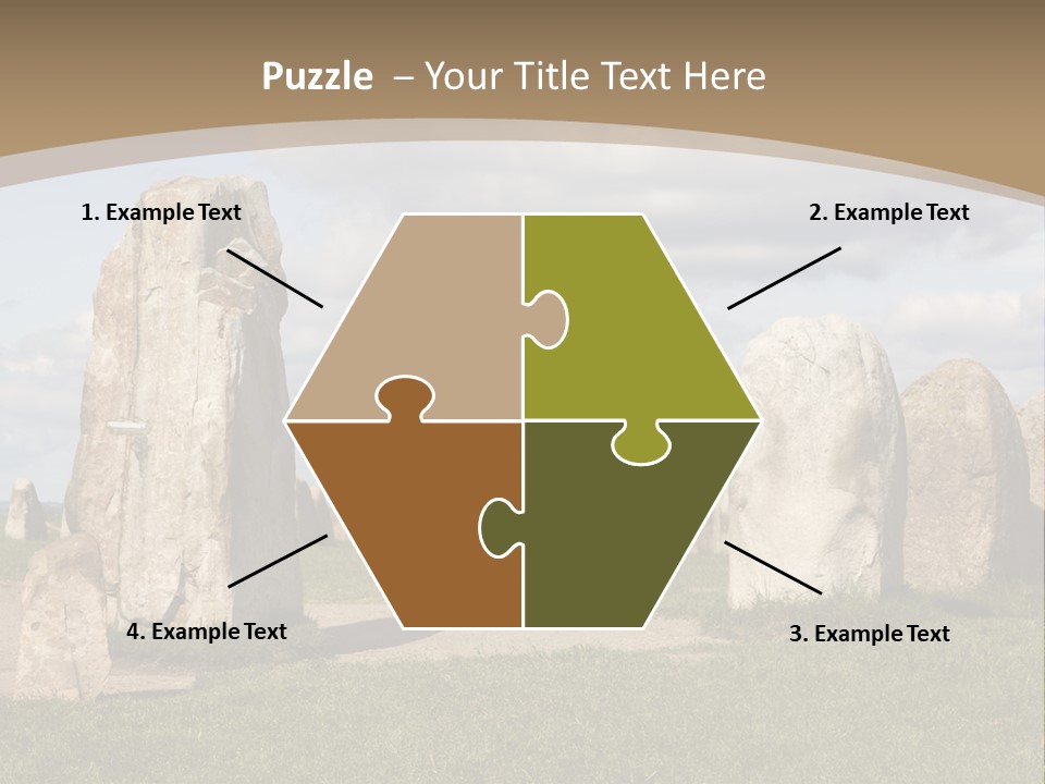 Travelling Meadow Outdoors PowerPoint Template