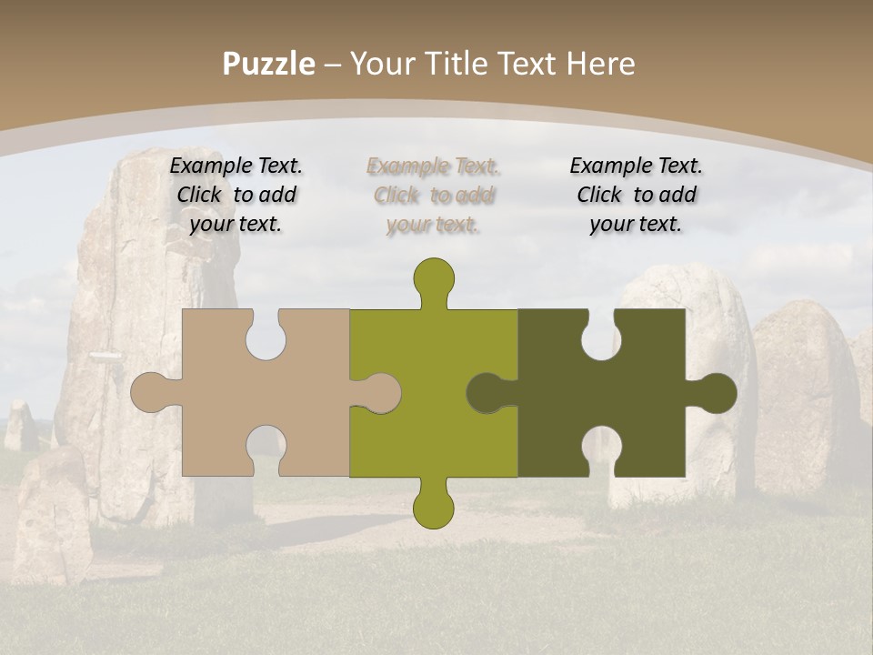 Travelling Meadow Outdoors PowerPoint Template