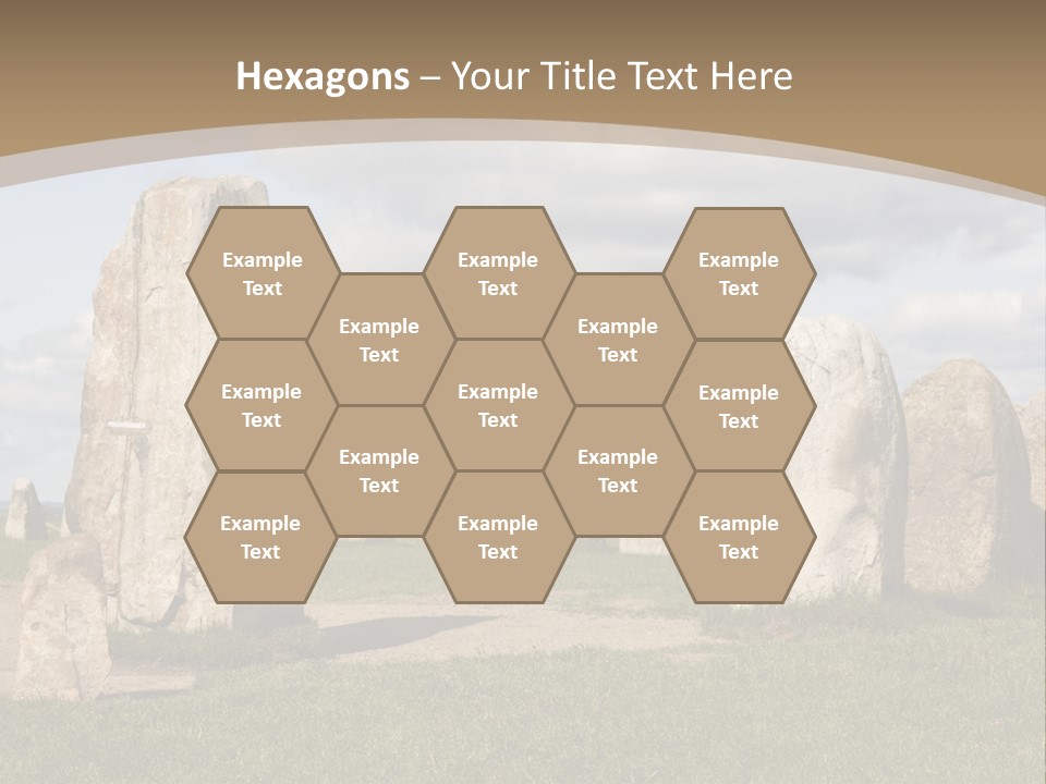 Travelling Meadow Outdoors PowerPoint Template