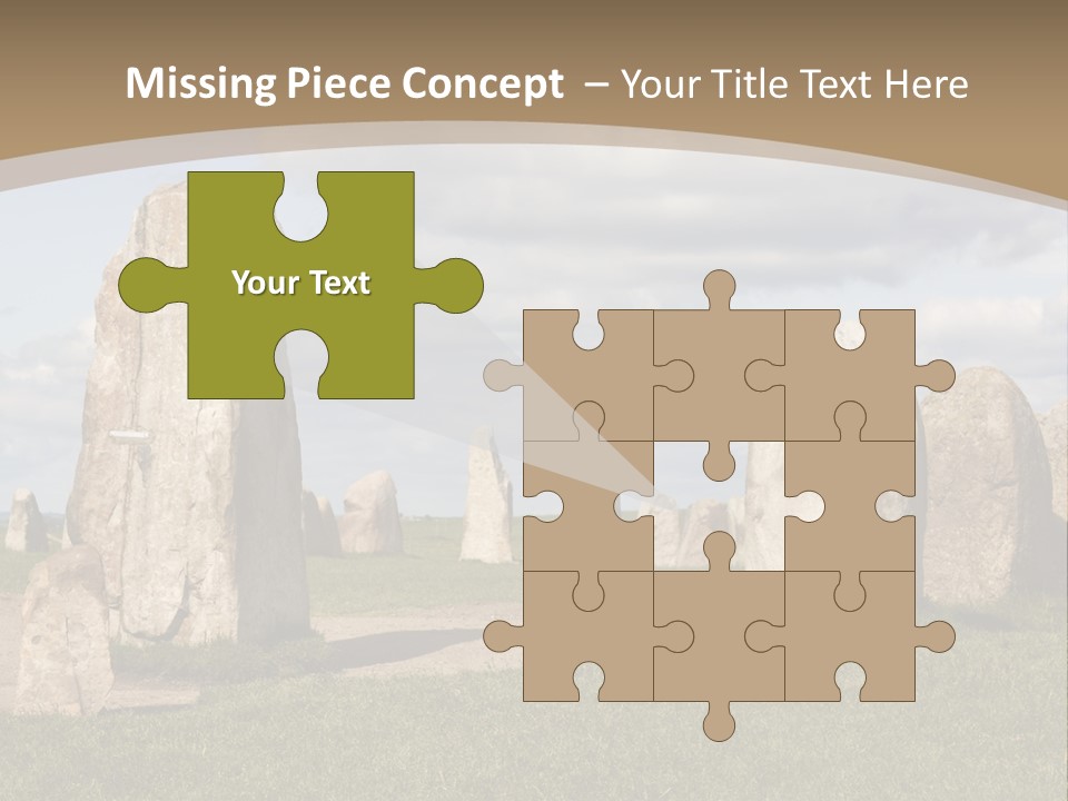 Travelling Meadow Outdoors PowerPoint Template