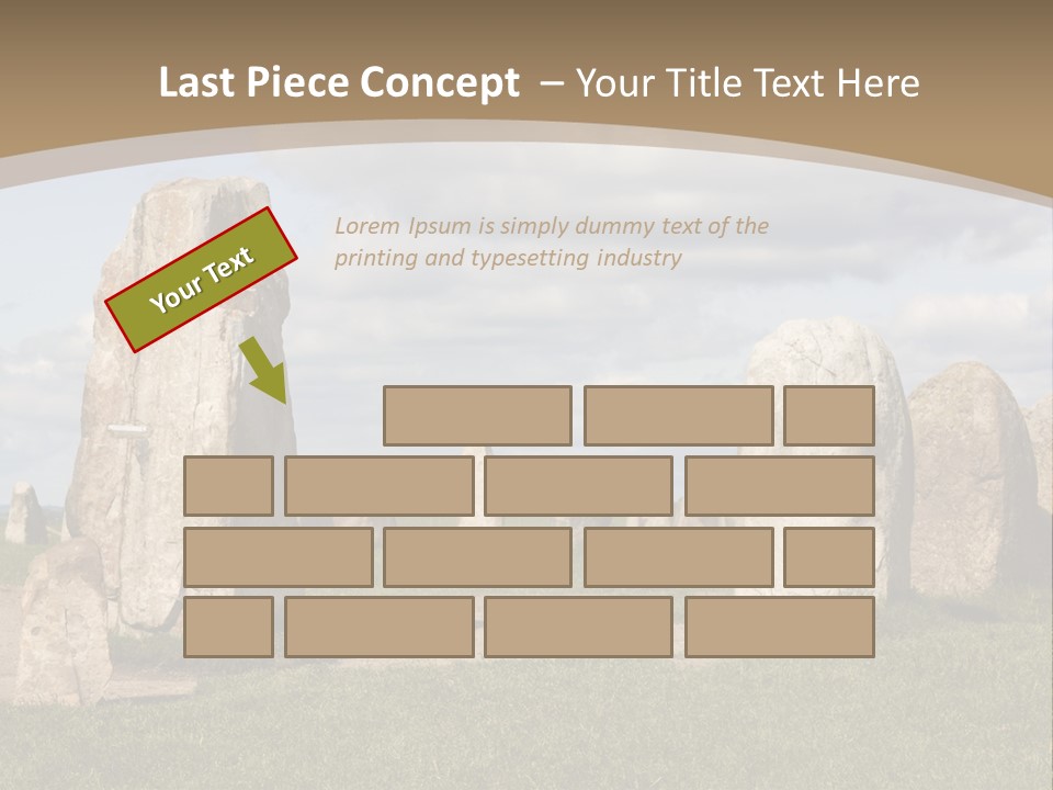 Travelling Meadow Outdoors PowerPoint Template