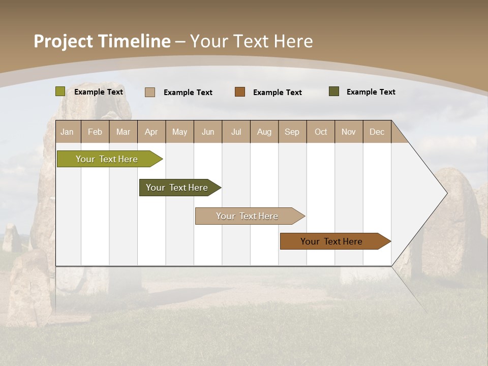 Travelling Meadow Outdoors PowerPoint Template