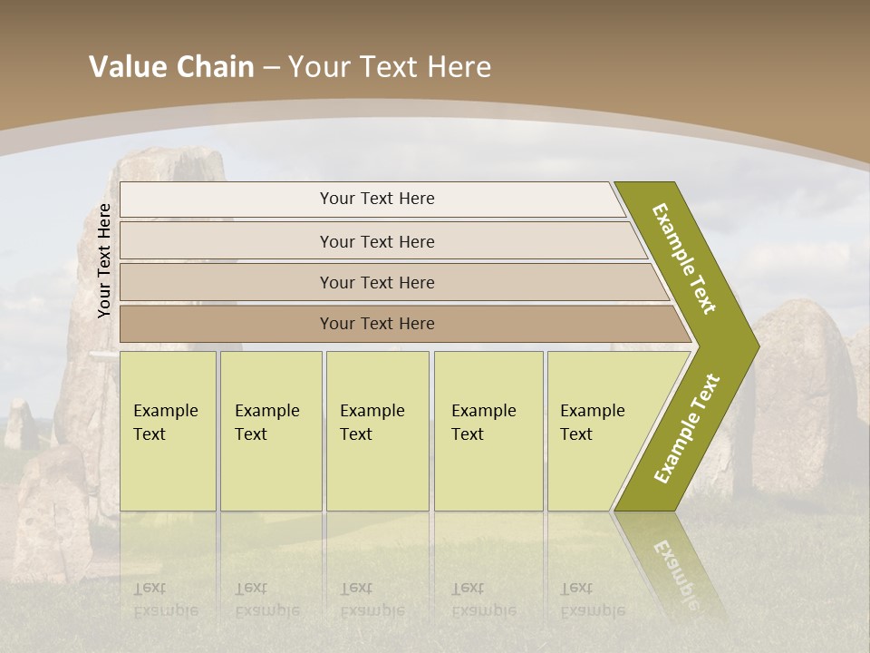 Travelling Meadow Outdoors PowerPoint Template