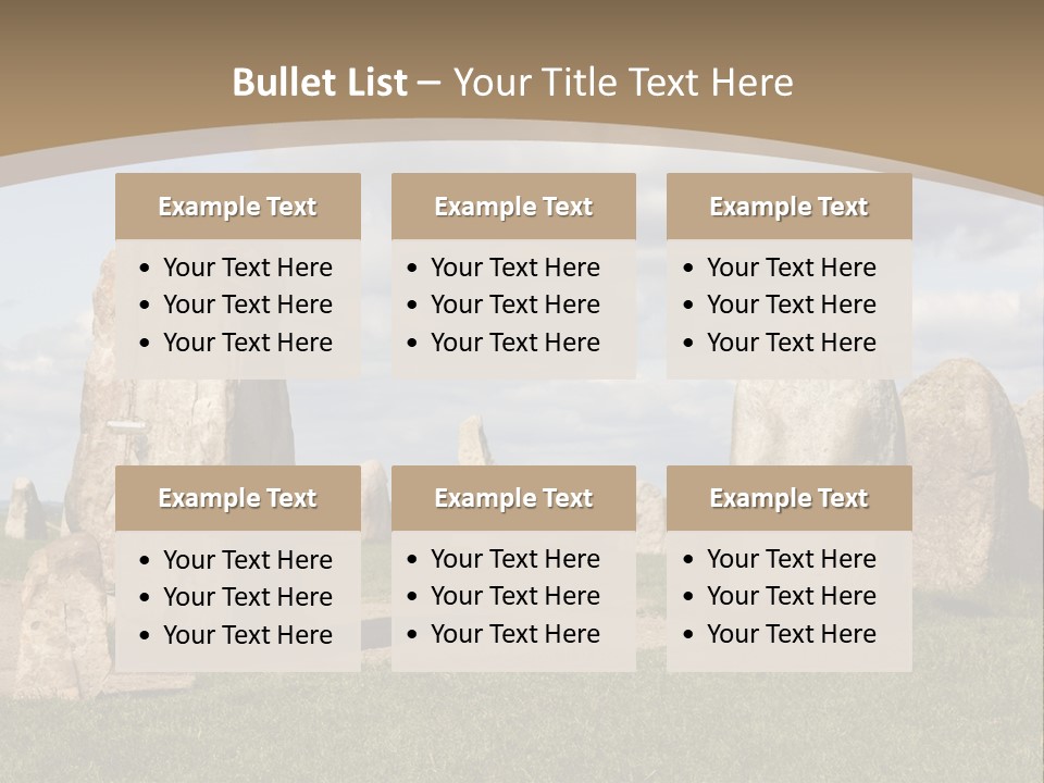 Travelling Meadow Outdoors PowerPoint Template
