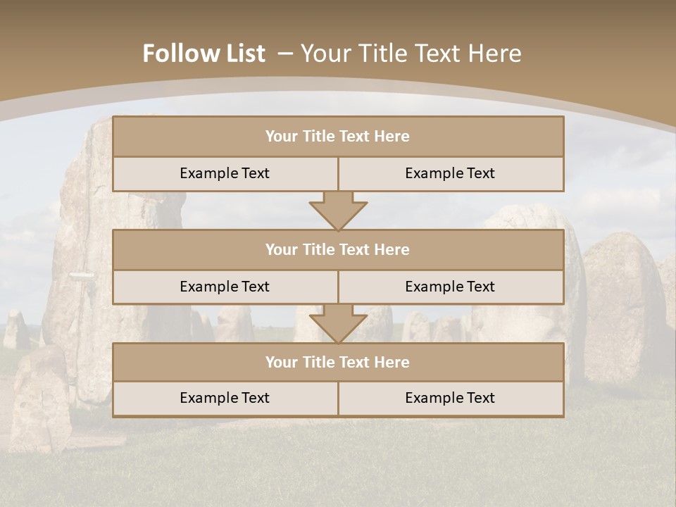 Travelling Meadow Outdoors PowerPoint Template