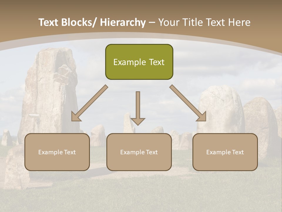 Travelling Meadow Outdoors PowerPoint Template