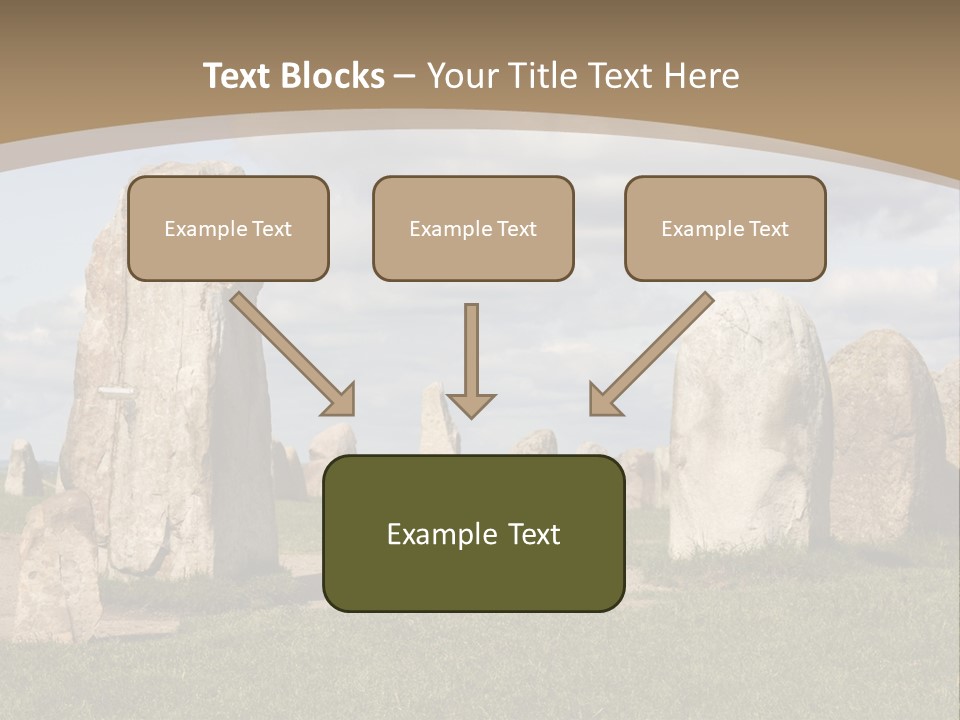 Travelling Meadow Outdoors PowerPoint Template