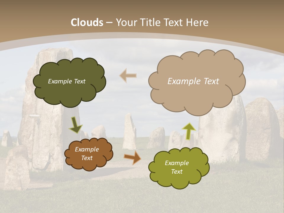 Travelling Meadow Outdoors PowerPoint Template