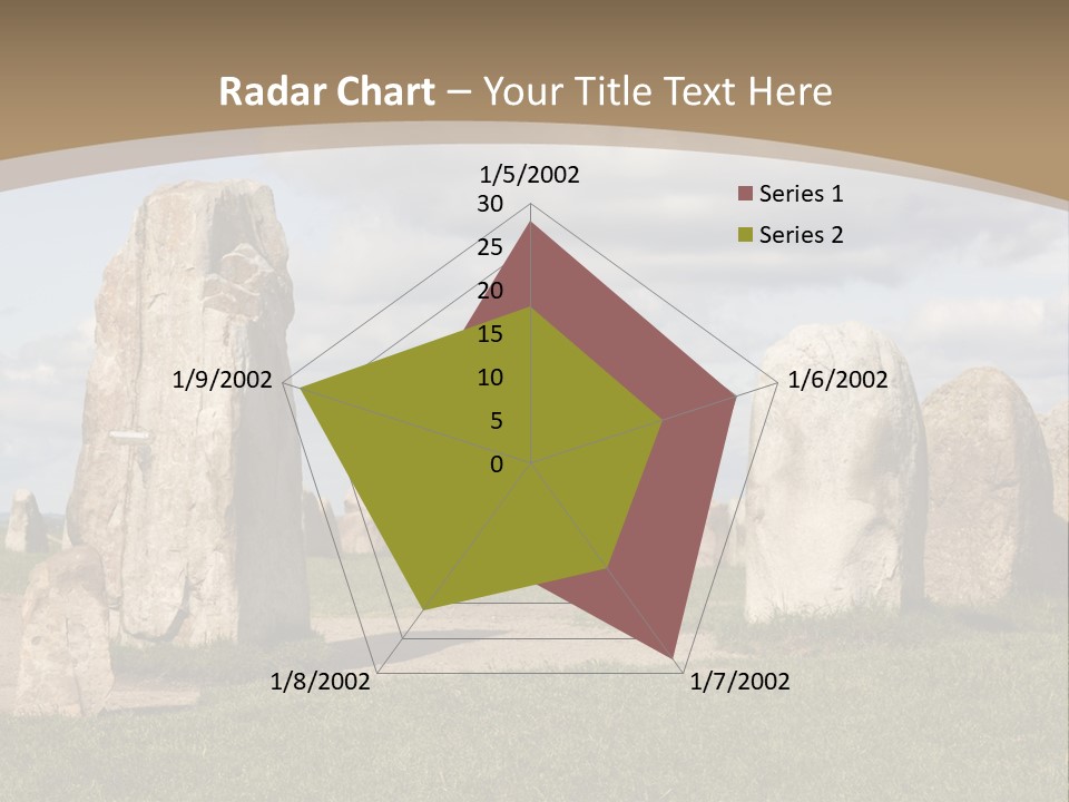 Travelling Meadow Outdoors PowerPoint Template