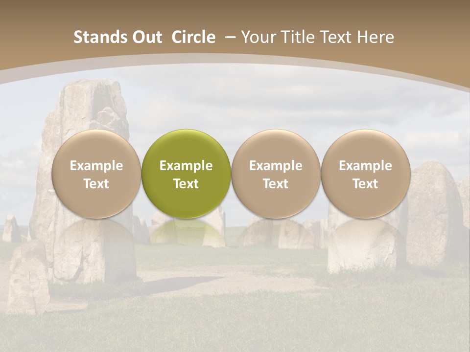 Travelling Meadow Outdoors PowerPoint Template