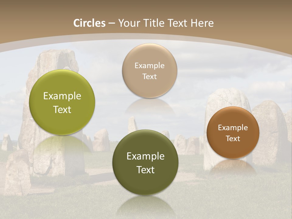 Travelling Meadow Outdoors PowerPoint Template