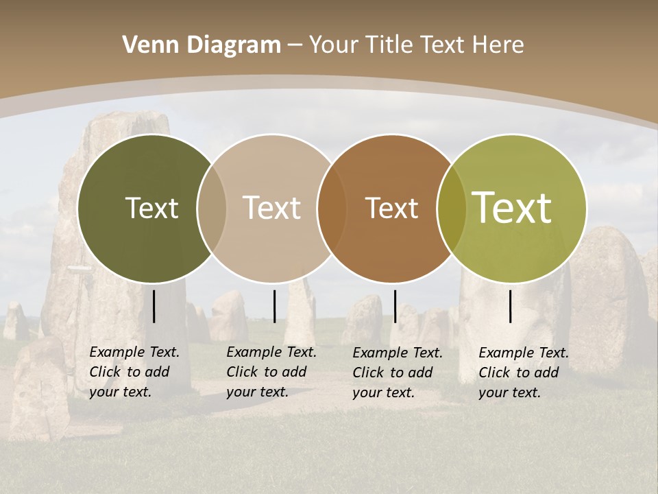 Travelling Meadow Outdoors PowerPoint Template