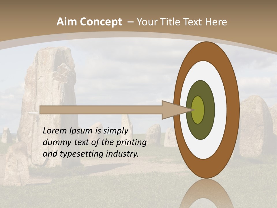 Travelling Meadow Outdoors PowerPoint Template