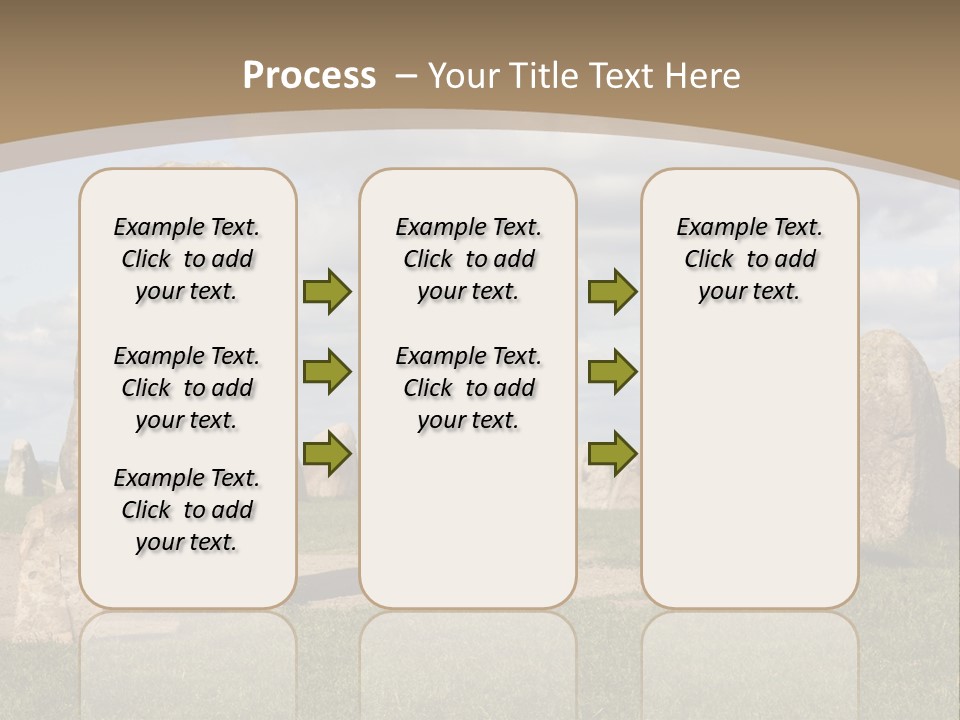 Travelling Meadow Outdoors PowerPoint Template