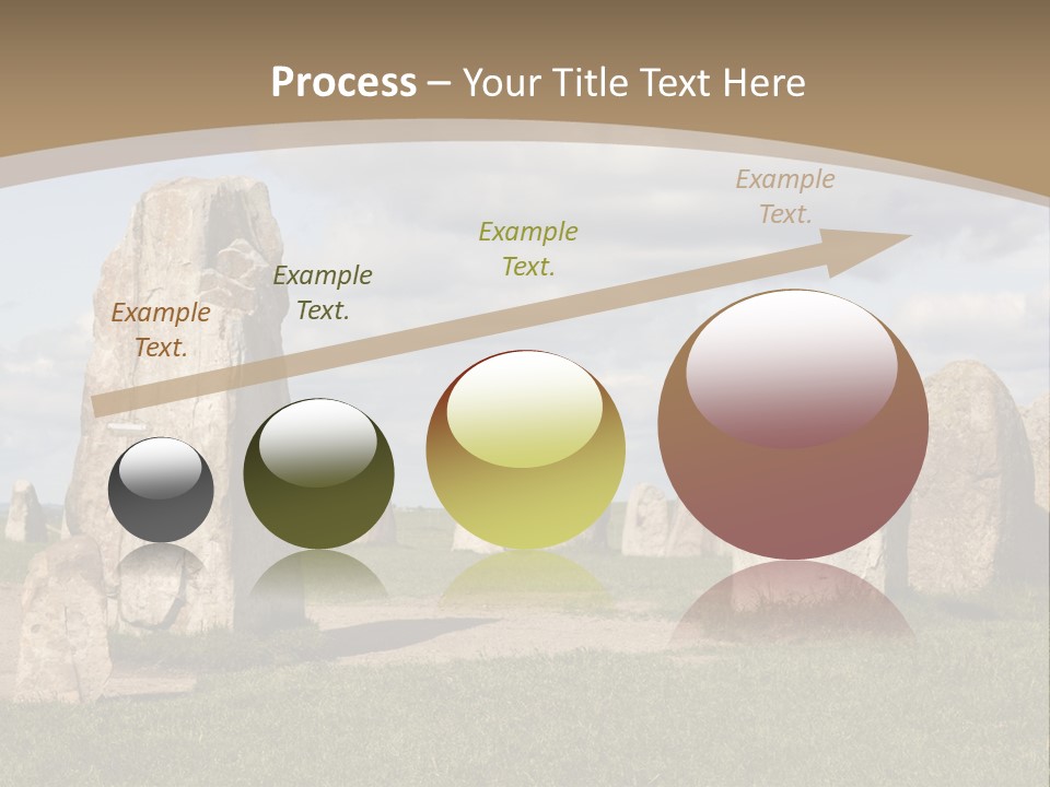 Travelling Meadow Outdoors PowerPoint Template