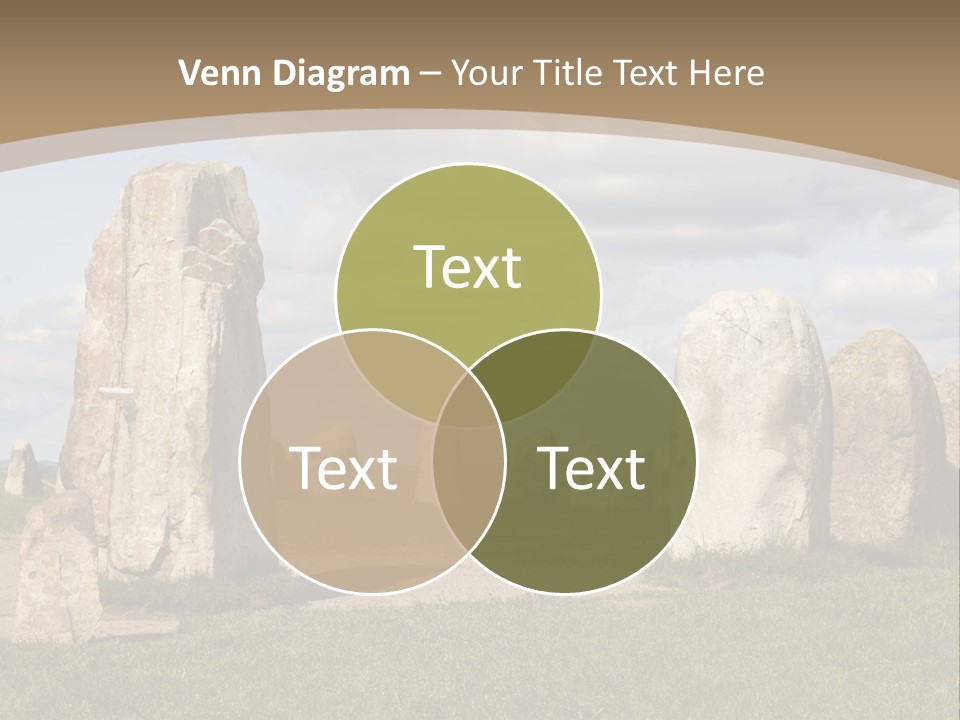 Travelling Meadow Outdoors PowerPoint Template