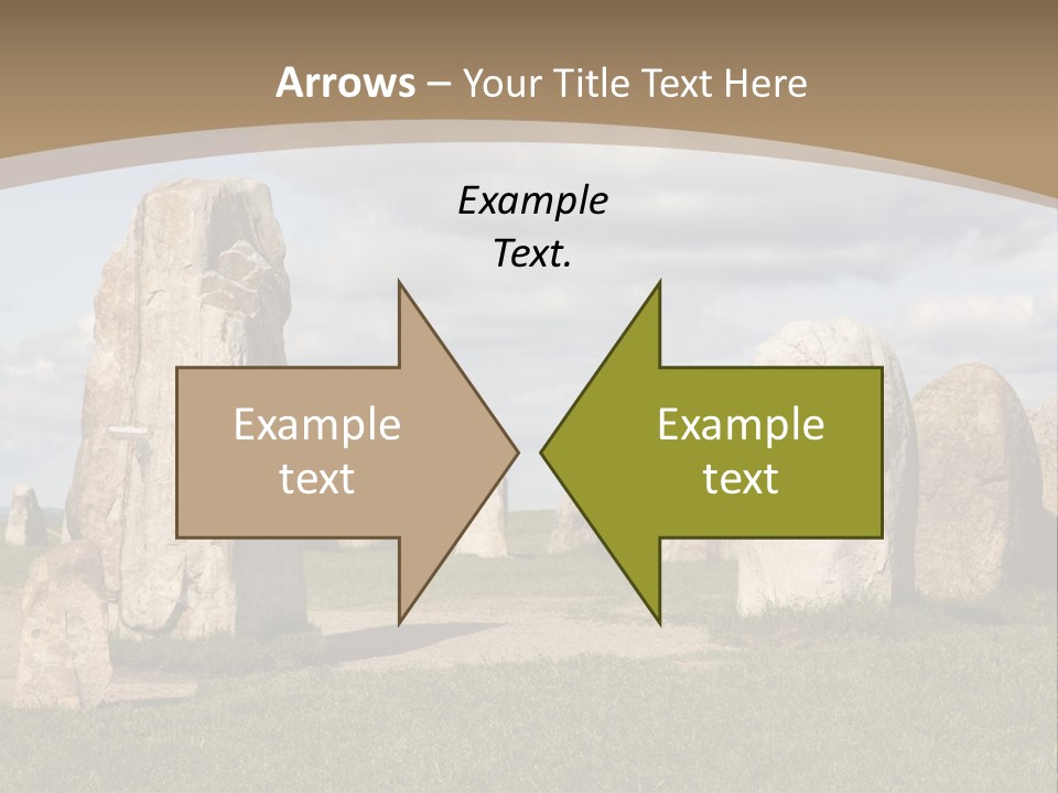 Travelling Meadow Outdoors PowerPoint Template