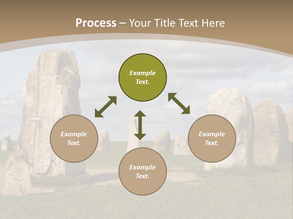Travelling Meadow Outdoors PowerPoint Template