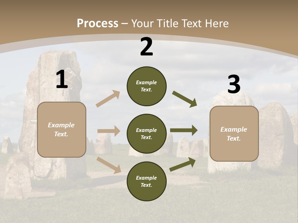 Travelling Meadow Outdoors PowerPoint Template