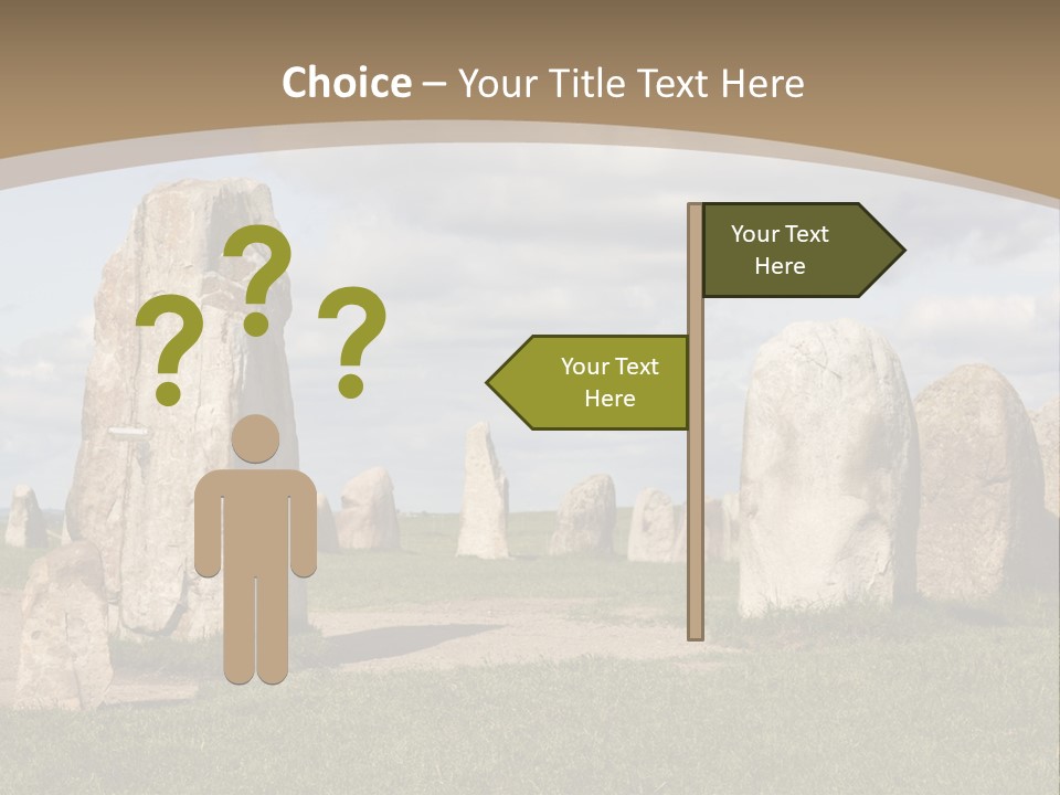 Travelling Meadow Outdoors PowerPoint Template