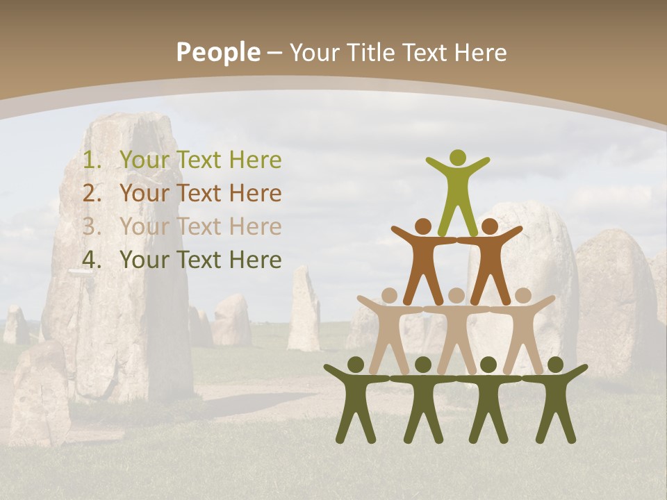 Travelling Meadow Outdoors PowerPoint Template