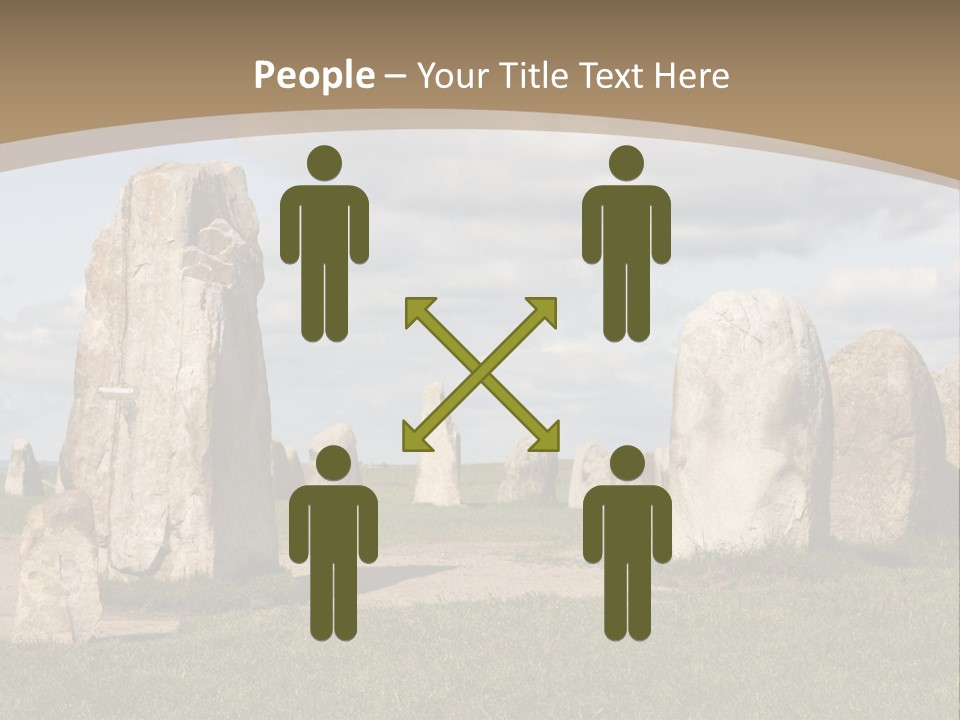 Travelling Meadow Outdoors PowerPoint Template