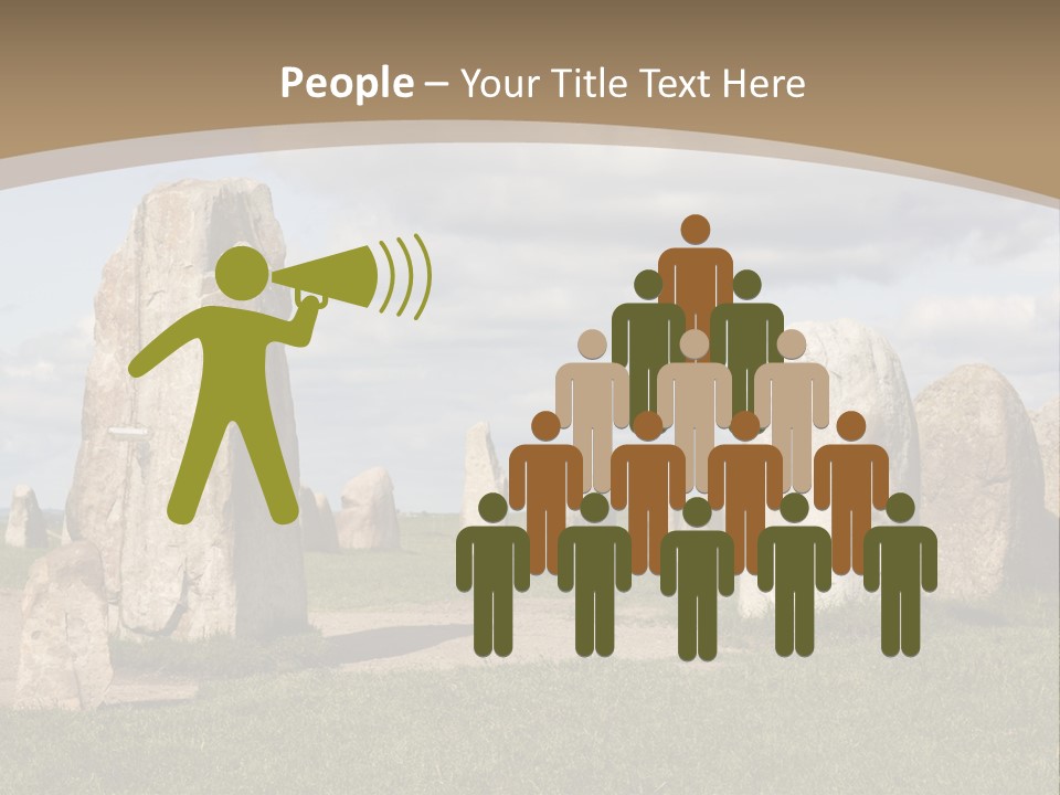 Travelling Meadow Outdoors PowerPoint Template