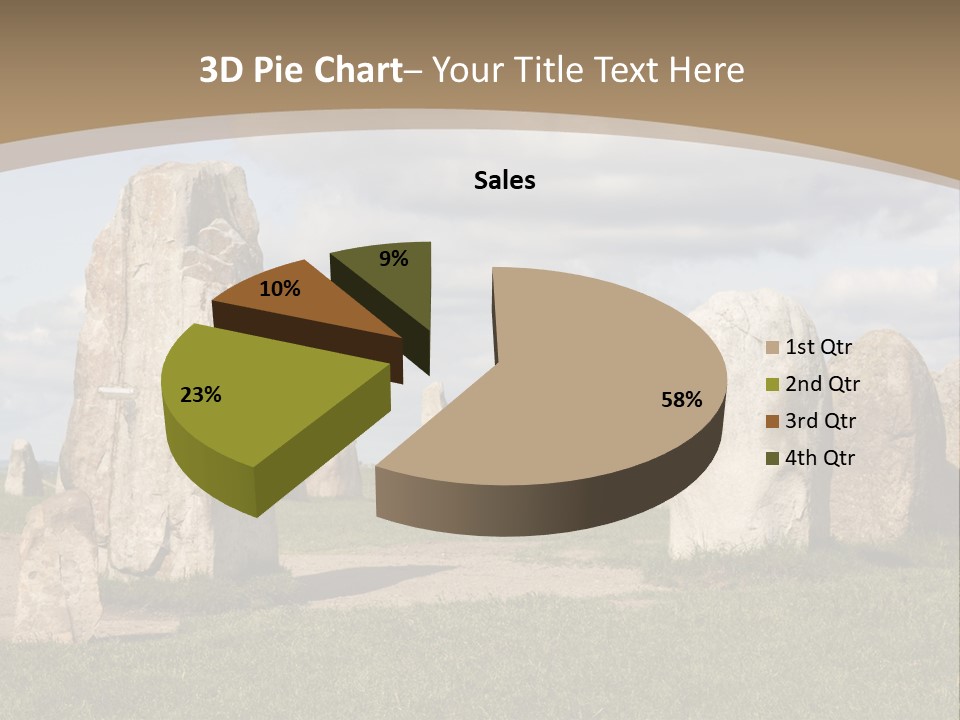 Travelling Meadow Outdoors PowerPoint Template