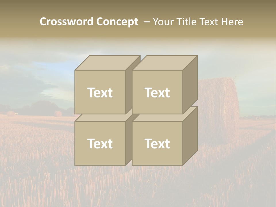 Stump Bale Cutting PowerPoint Template