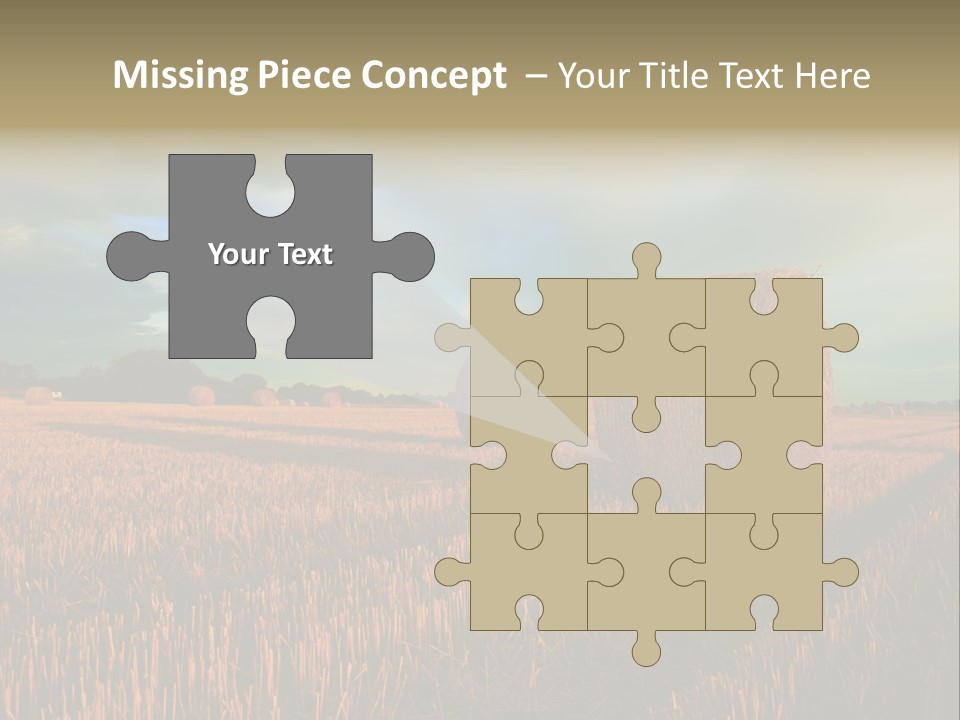 Stump Bale Cutting PowerPoint Template