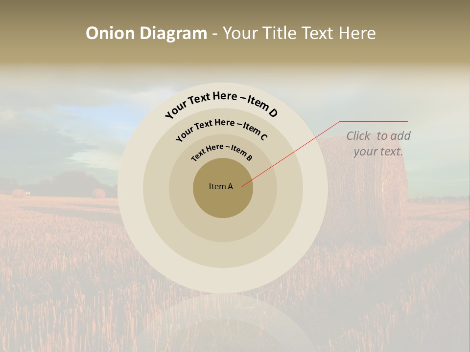 Stump Bale Cutting PowerPoint Template