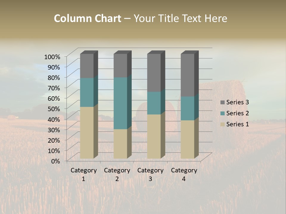 Stump Bale Cutting PowerPoint Template