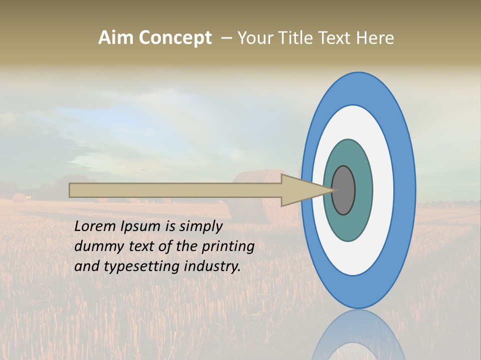 Stump Bale Cutting PowerPoint Template