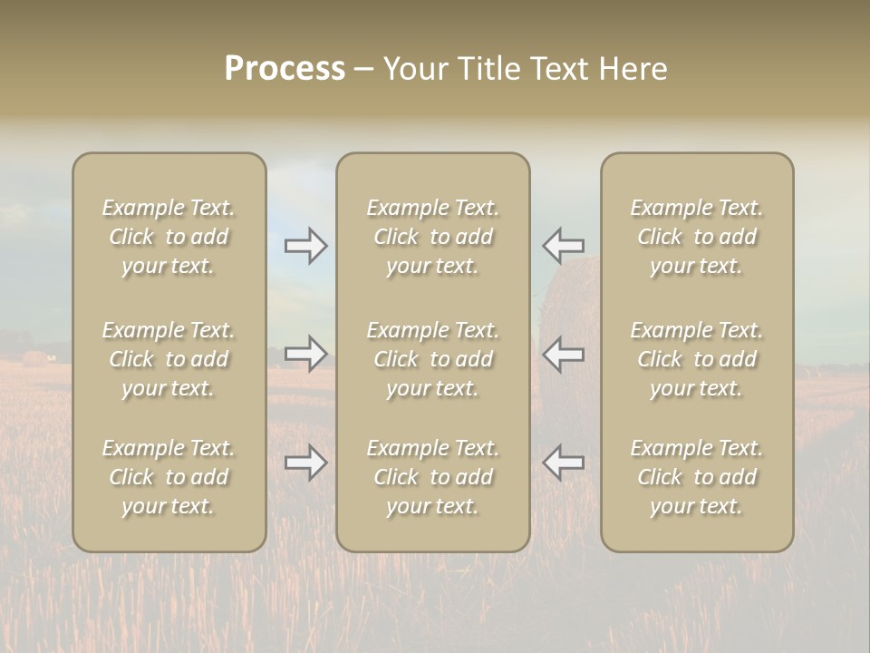 Stump Bale Cutting PowerPoint Template