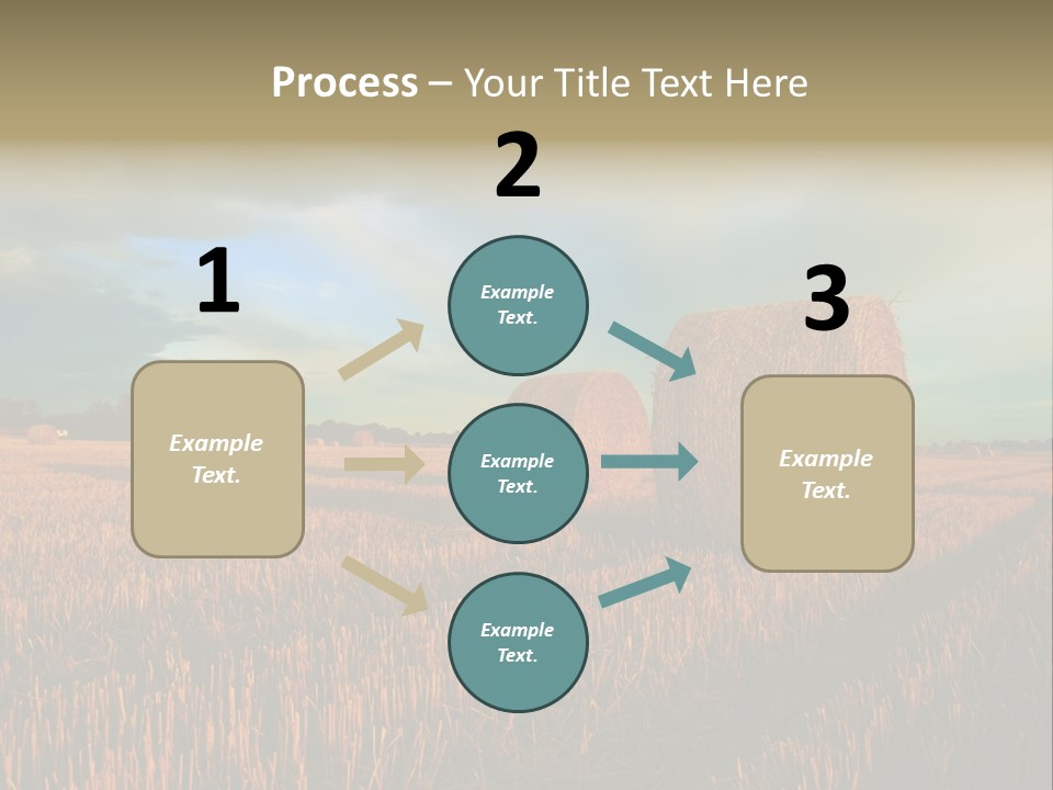 Stump Bale Cutting PowerPoint Template