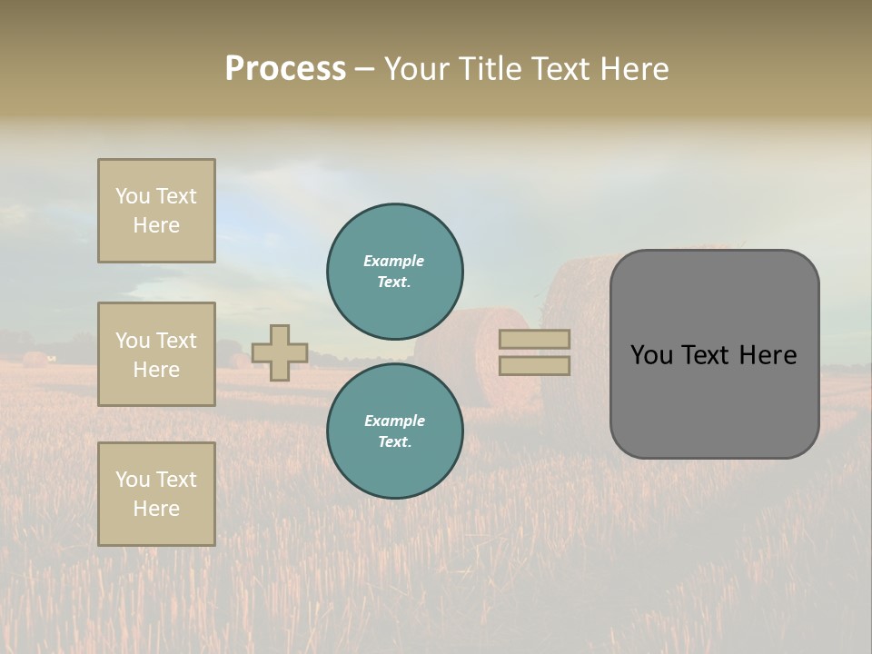 Stump Bale Cutting PowerPoint Template