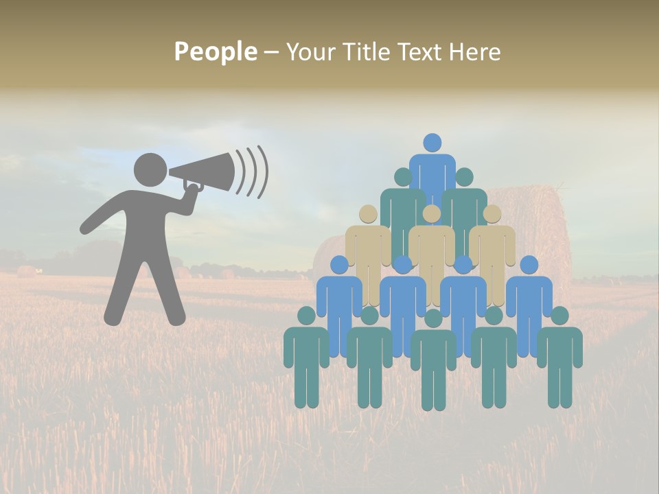 Stump Bale Cutting PowerPoint Template