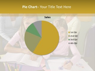 Education Children Smiling PowerPoint Template