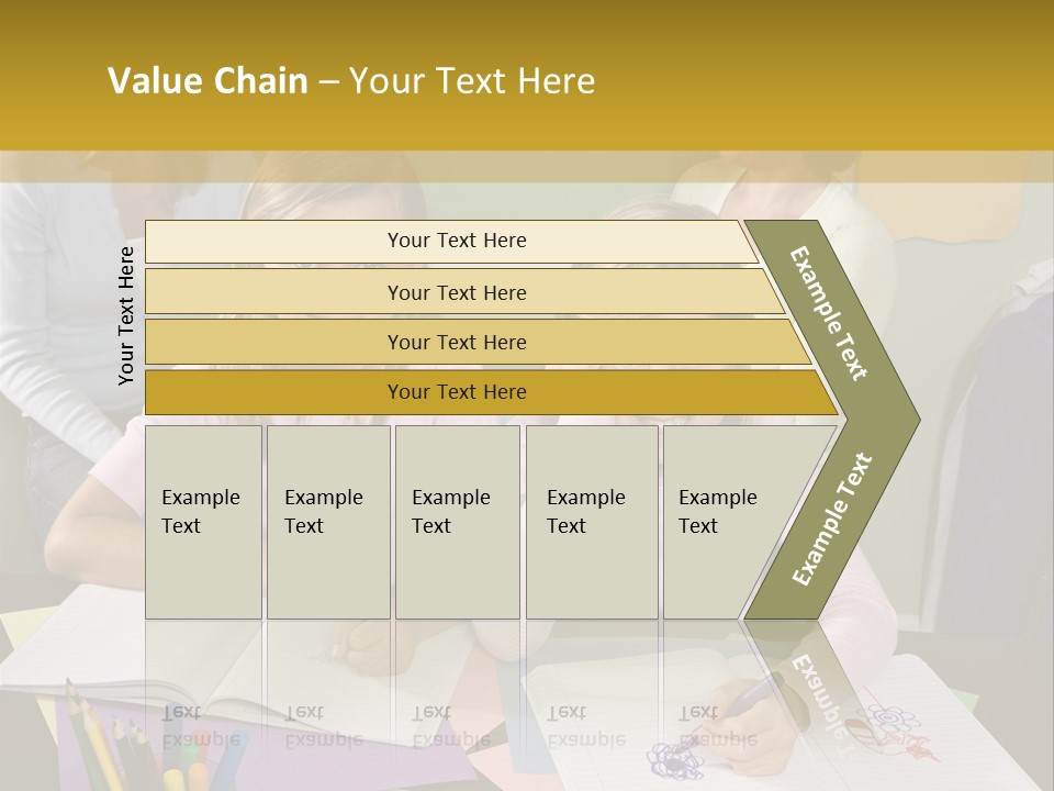 Education Children Smiling PowerPoint Template