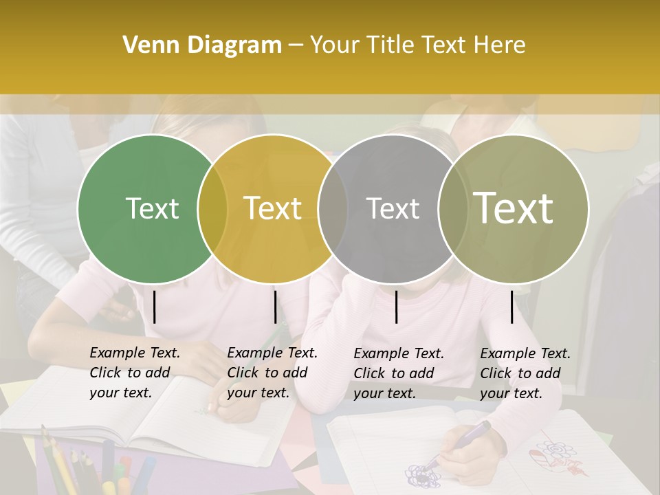 Education Children Smiling PowerPoint Template